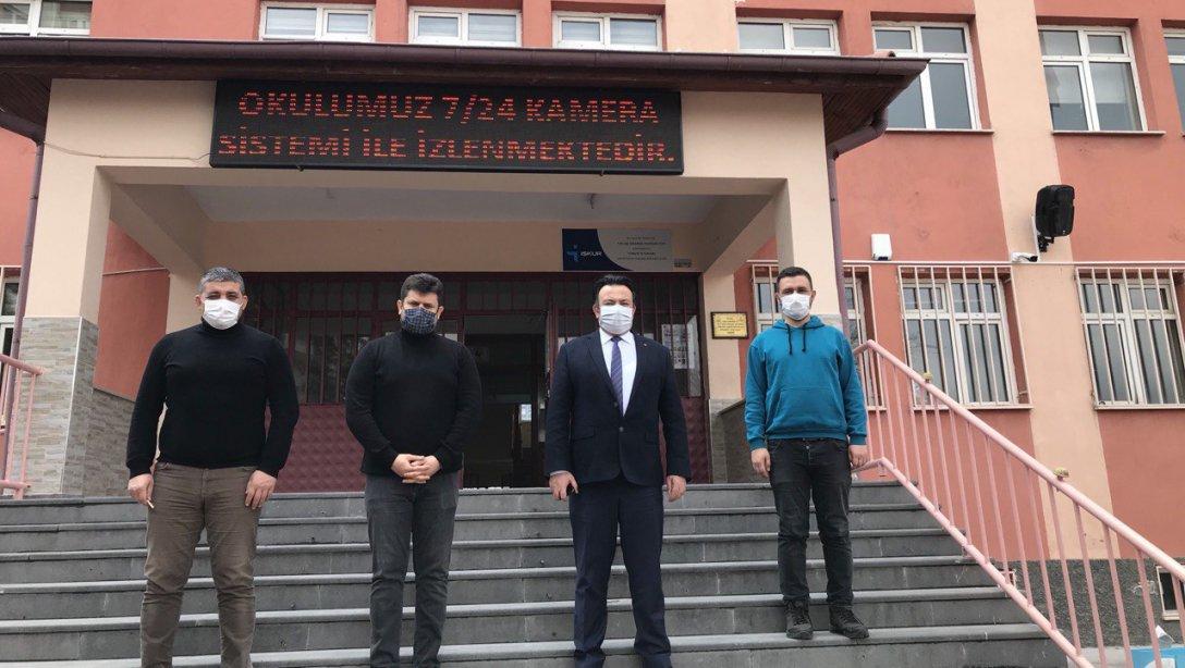 İlçe Milli Eğitim Müdürü Bahameddin KARAKÖSE, Cevdet Sunay Ortaokulu'nu Ziyaret Etti.