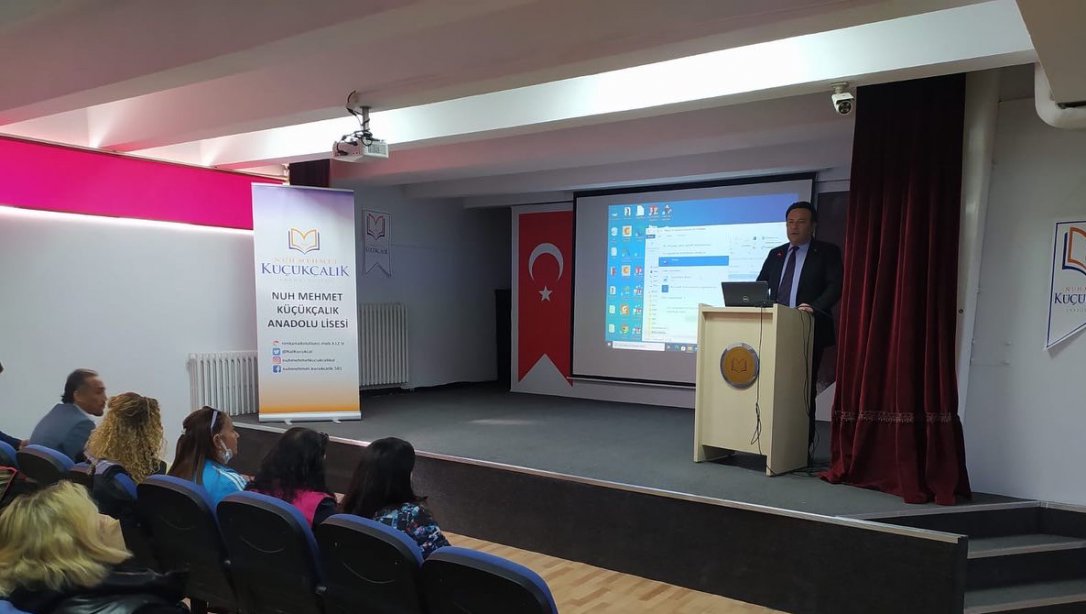 Eğitim Politikaları Daire Başkanı Sayın Mustafa KIŞAN, Mehmet Akif İnan Anadolu Lisesini Ziyaret Etti.