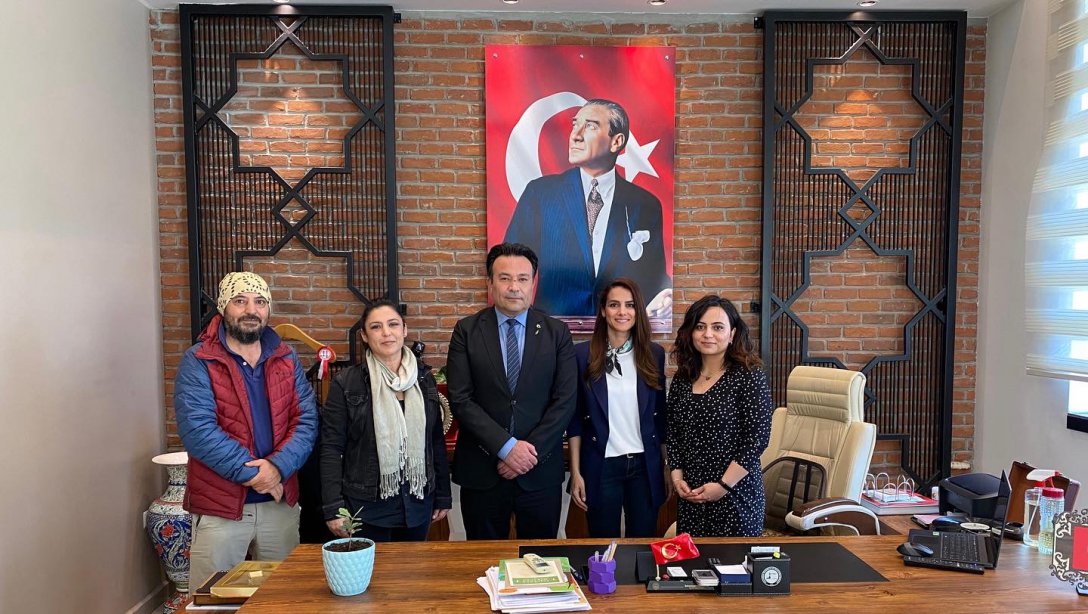 TEMA Kocasinan İlçe Temsilciliği, İlçe Milli Eğitim Müdürü Sayın Bahameddin Karaköse'yi Ziyaret Ettiler.