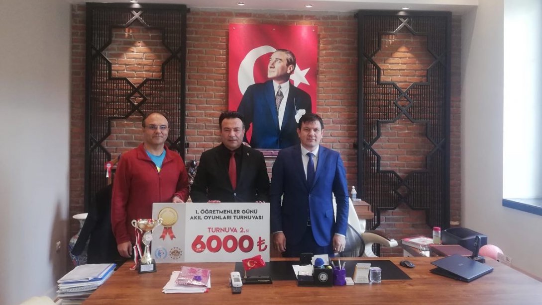 Akıl ve Zeka Oyunları Öğretmenler Günü Turnuvasında Türkiye 2. liği