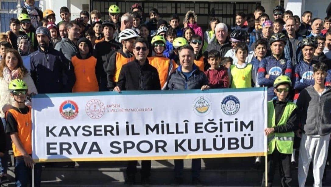  ERVA Spor Kulübümüz ile Birlikte Pedallıyoruz, Sağlıklı Yaşıyoruz...